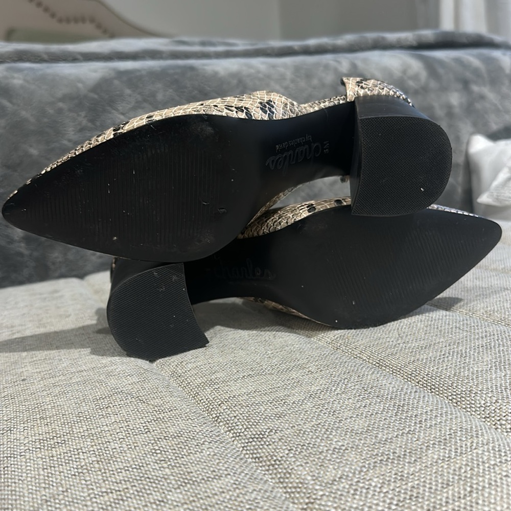Faux Snake Booties - Picture 3 of 4